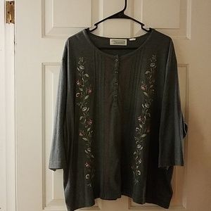 Plus size Extra shenanigans top